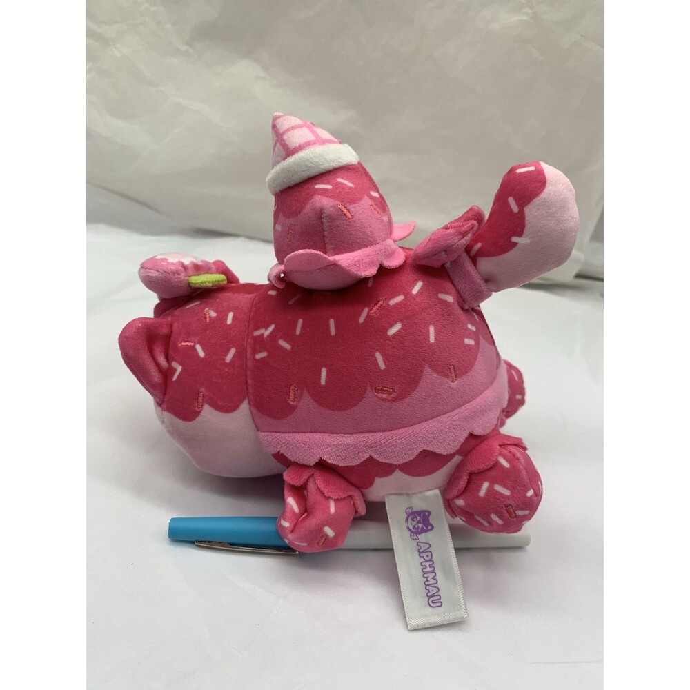 Aphmau MeeMeows 6" Mystery Plush Sparkle Ice Cream Strawberry Cat Stuffed Toy - Picture 9 of 15